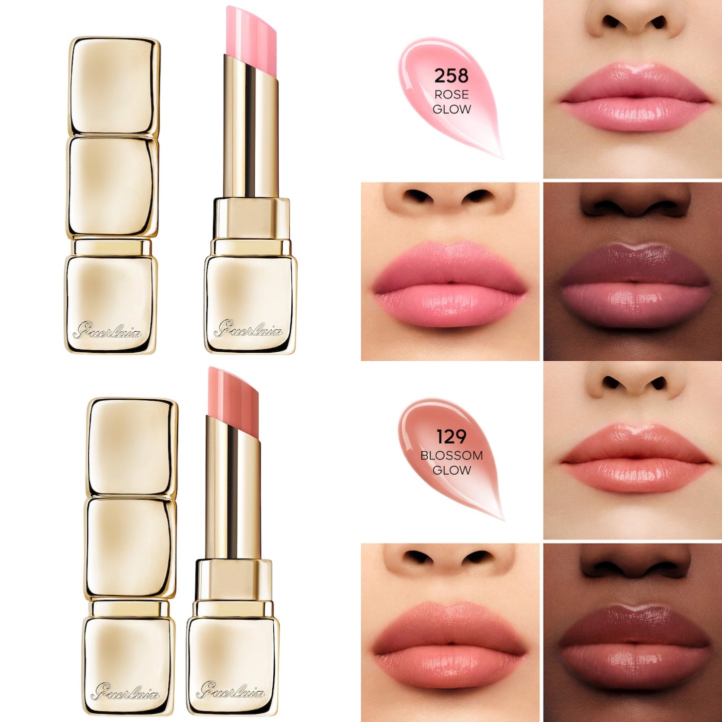 KissKiss Bee Glow – Baume lèvres teinté hydratant