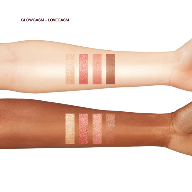 Glowgasm Face Palette Lovegasm – Palette visage blush, enlumineur et bronzer