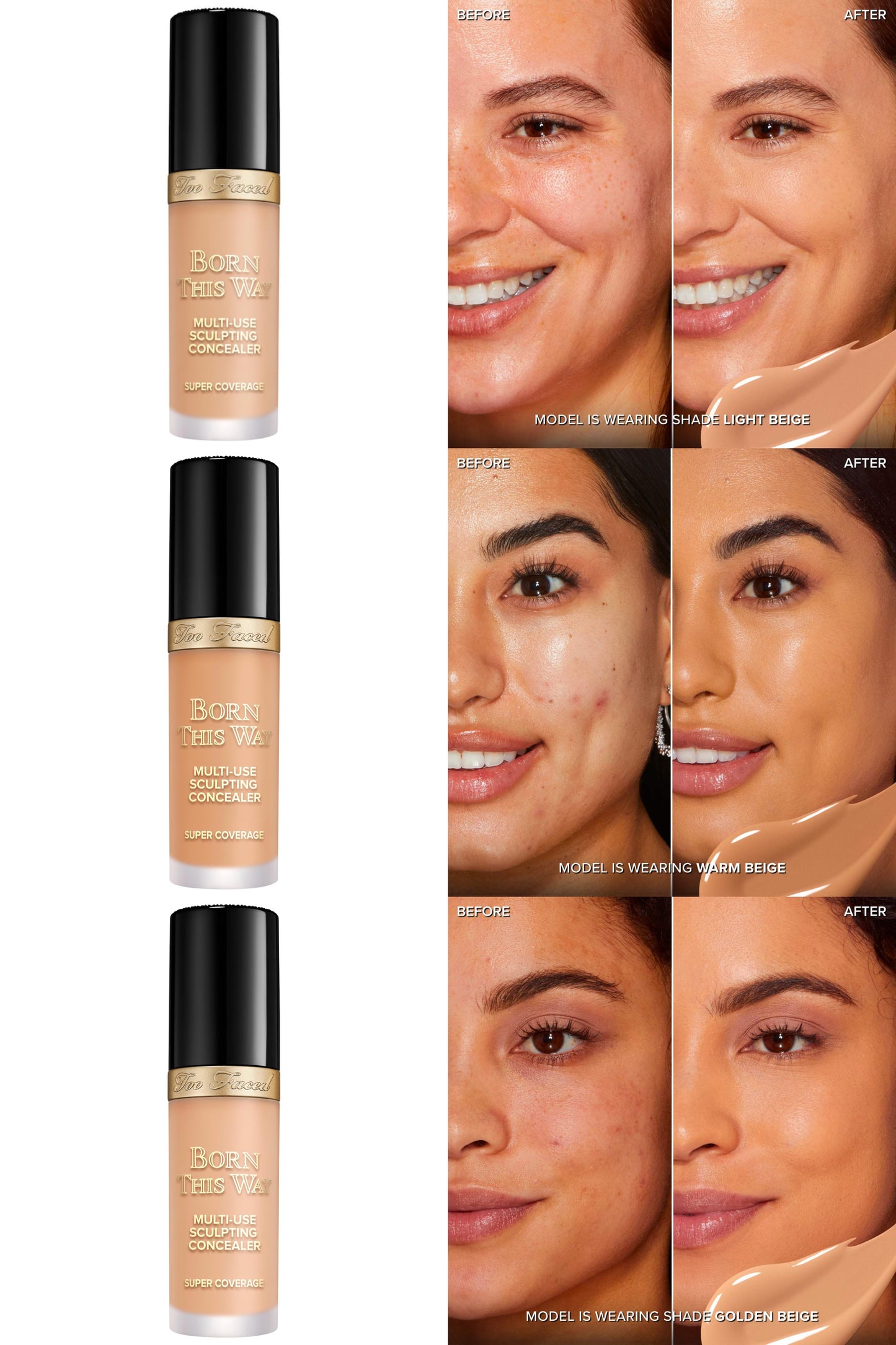 Born This Way Super Coverage Multi-Use Concealer (with Hyaluronic Acid)