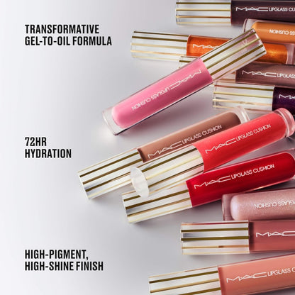Lipglass Cushion High-Pigment Lip Oil – Huile lèvres haute pigmentation