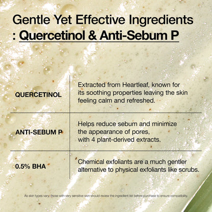 ANUA – Heartleaf Quercetinol Pore Deep Cleansing Foam