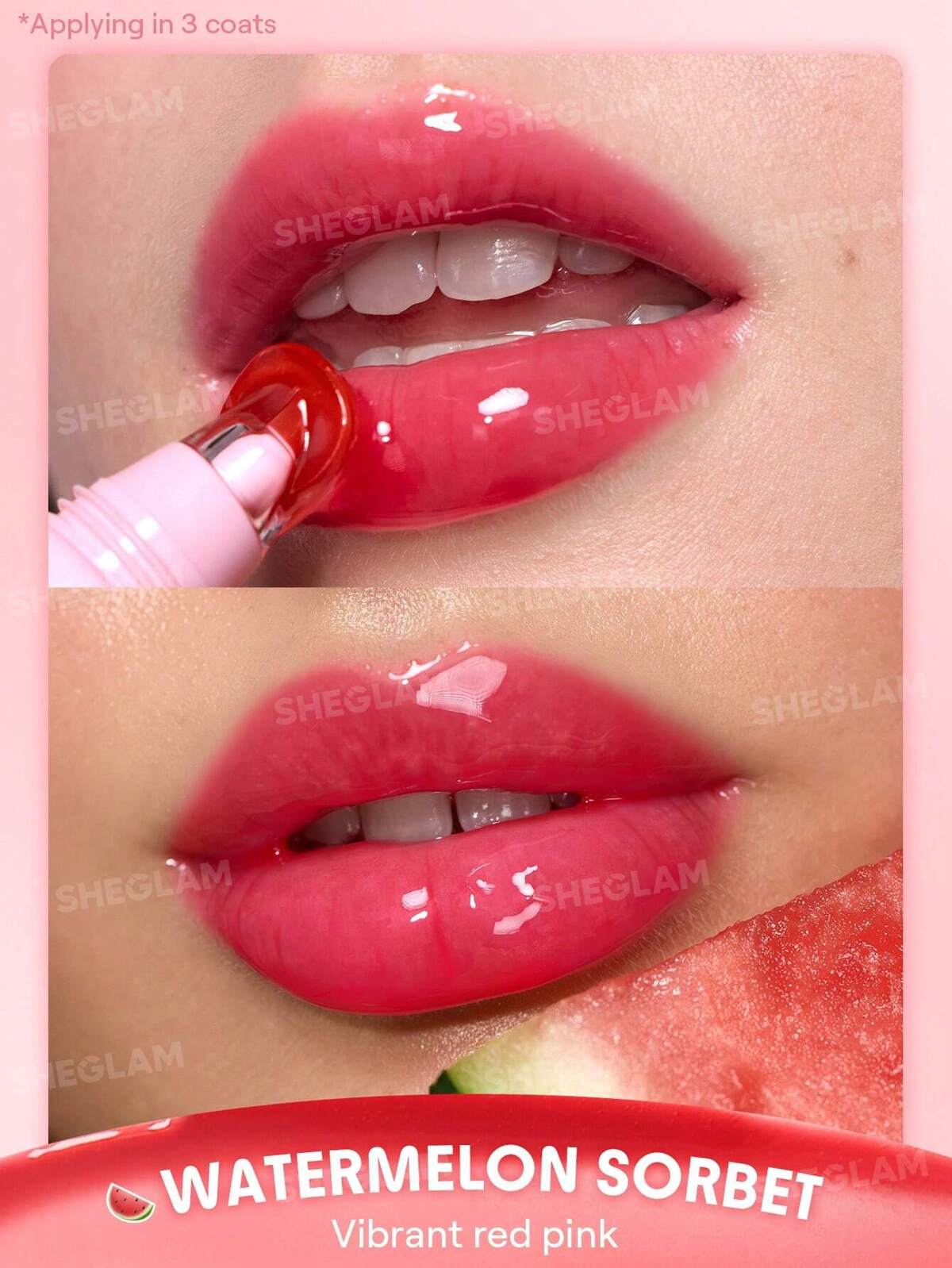 SHEGLAM – Crystal Glaze Moisturizing Lip Care