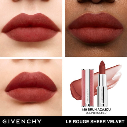 GIVENCHY – Le Rouge Sheer Velvet