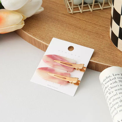 Collection de Barrettes Rose