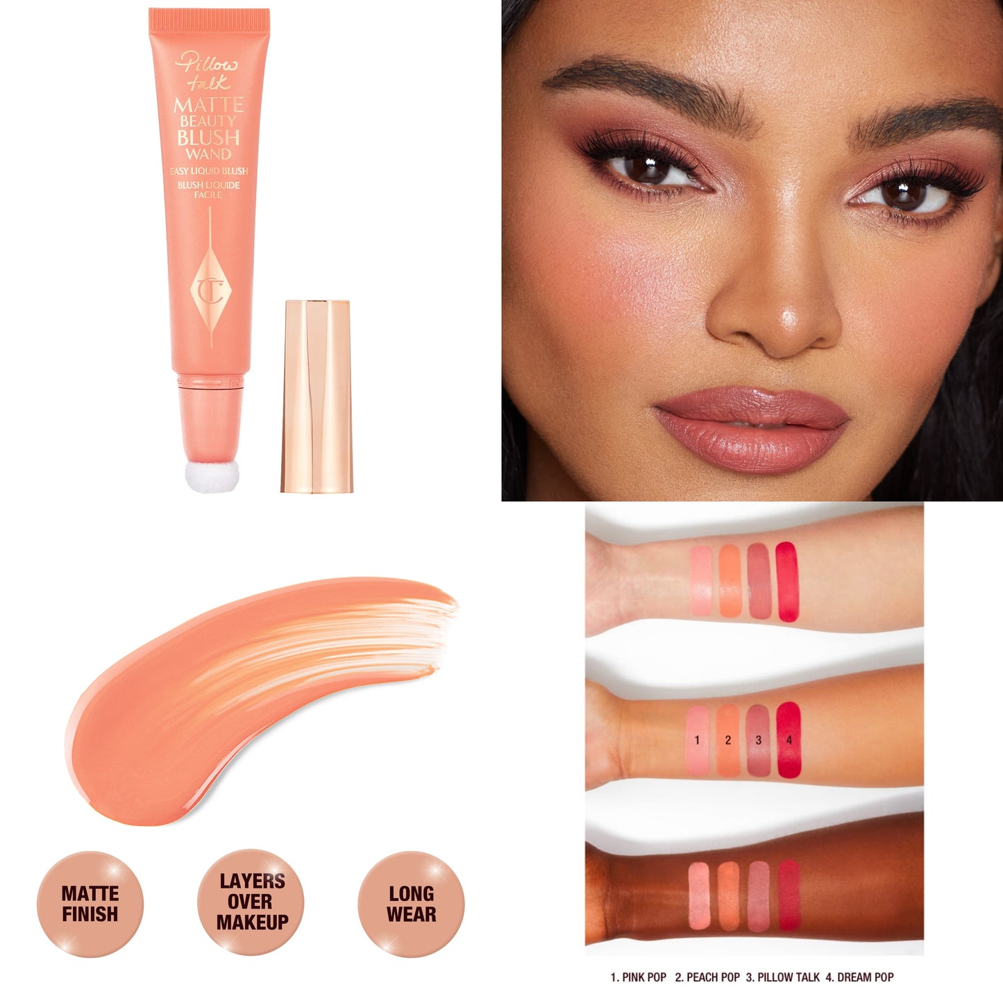 Charlotte Tilbury – Matte Beauty Blush Wand