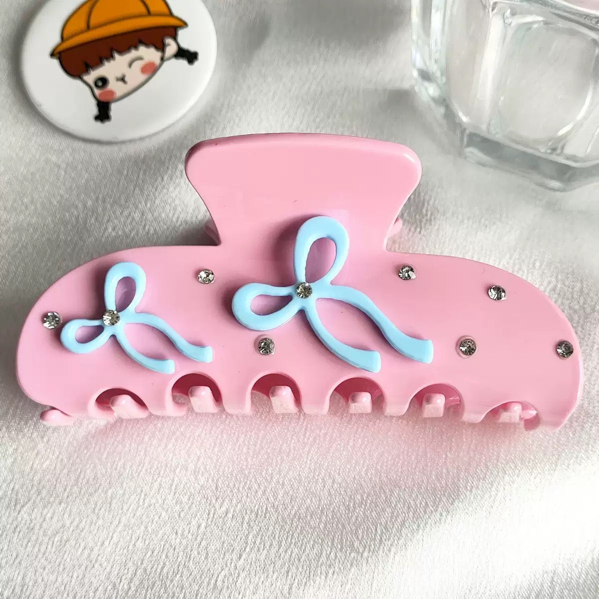 Cute Ribbon Hair Claw – Pinces Pour Cheveux