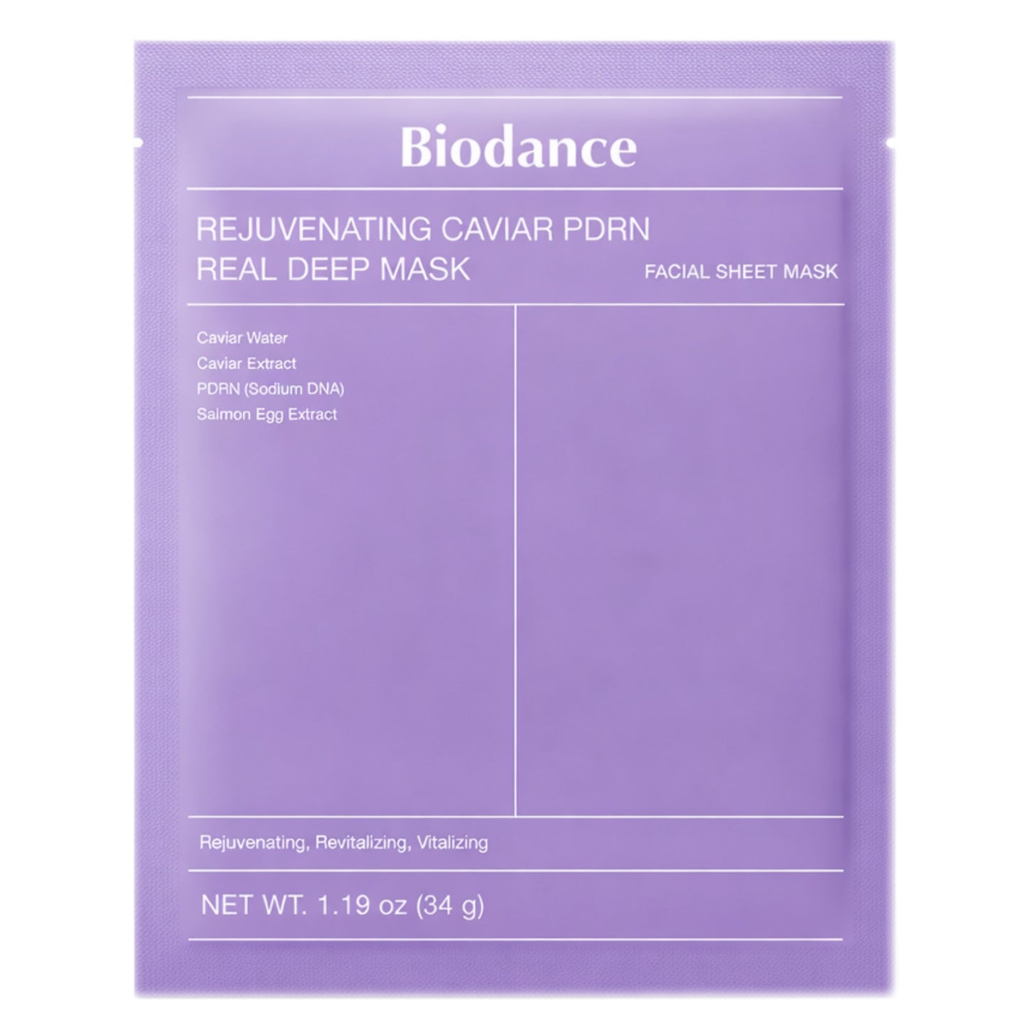 Biodance – Rejuvenating Caviar PDRN Real Deep Mask