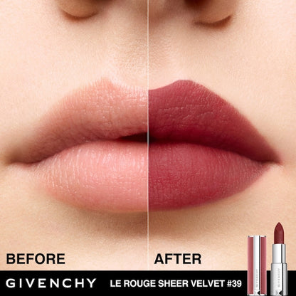 GIVENCHY – Le Rouge Sheer Velvet