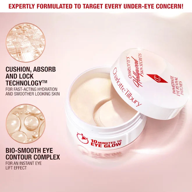 Charlotte’s Hollywood Skin Secrets Immediate Eye Revival Patches