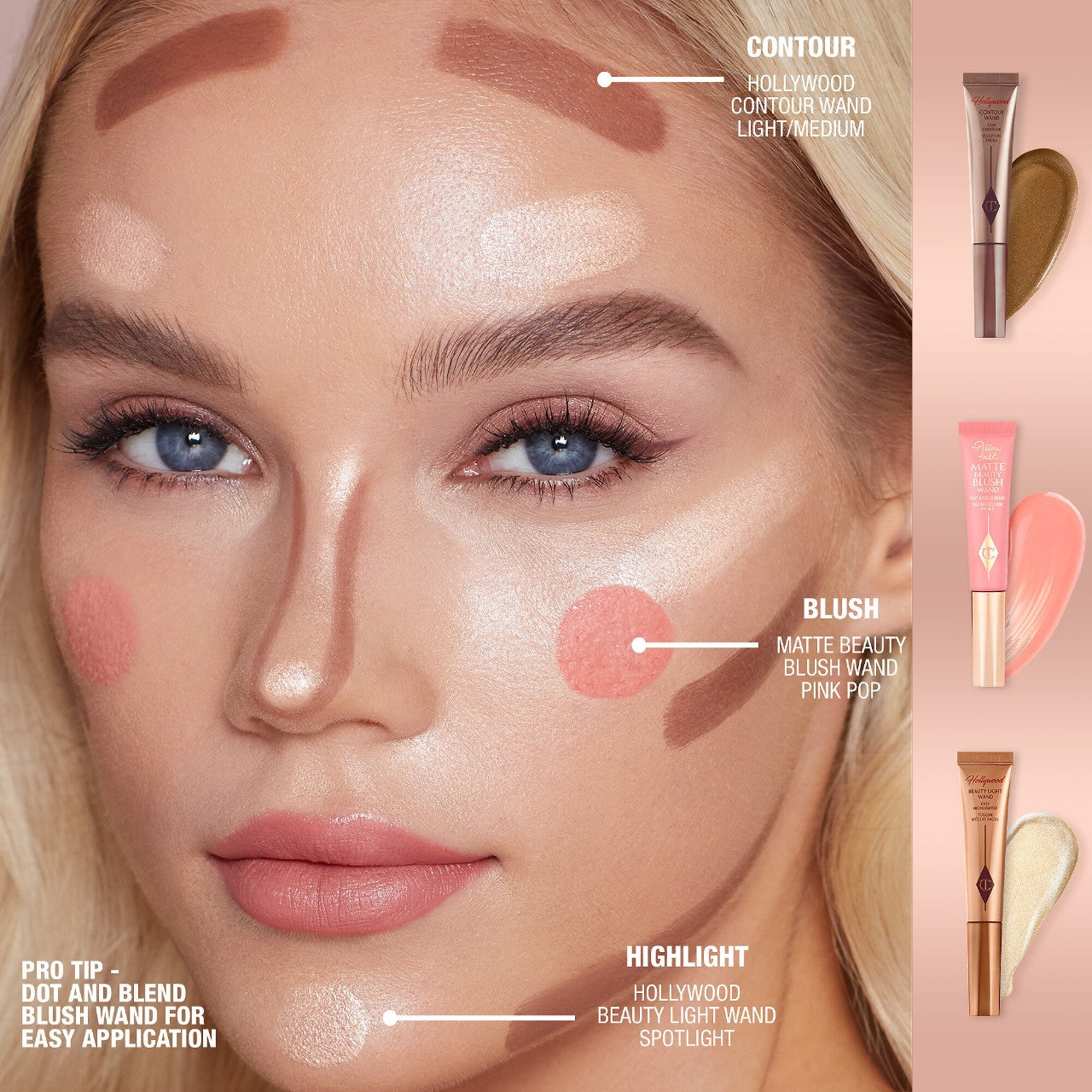 Charlotte Tilbury – Matte Beauty Blush Wand