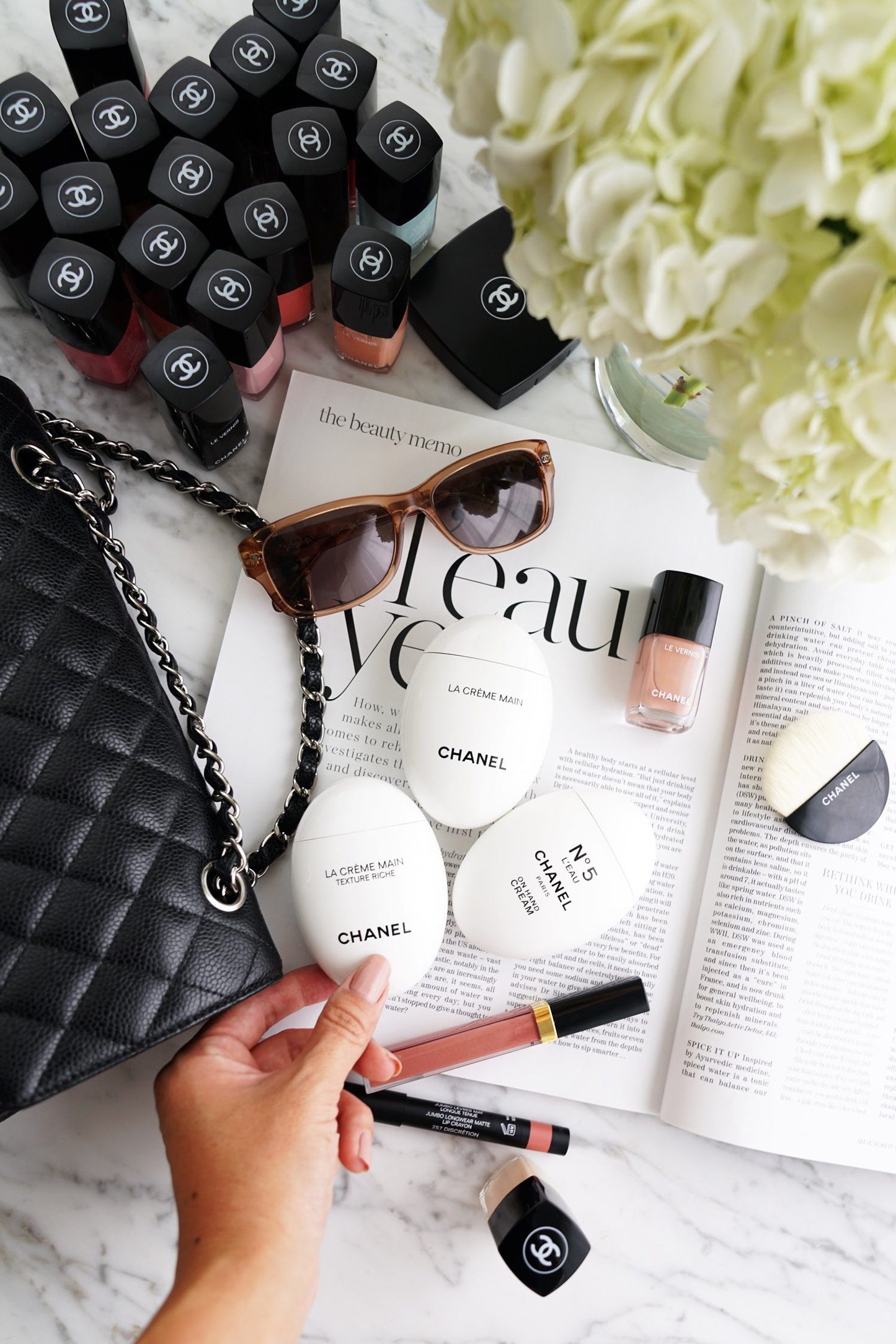 CHANEL on hand cream