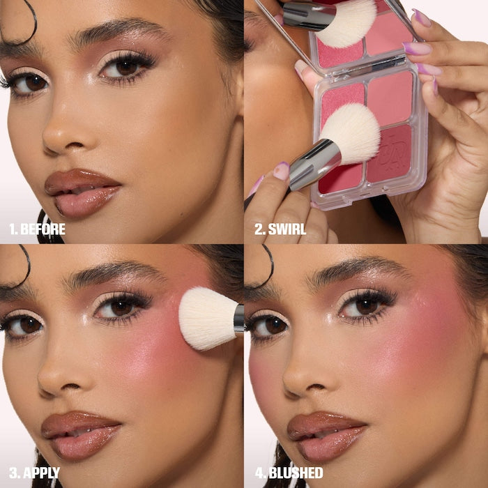 Blush Filter Blurring Blushlighters Palette – Palette blush & enlumineur poudre