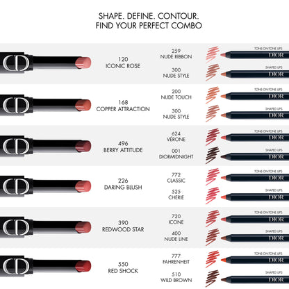 Rouge Dior On Stage – Rouge à lèvres longue tenue brillant