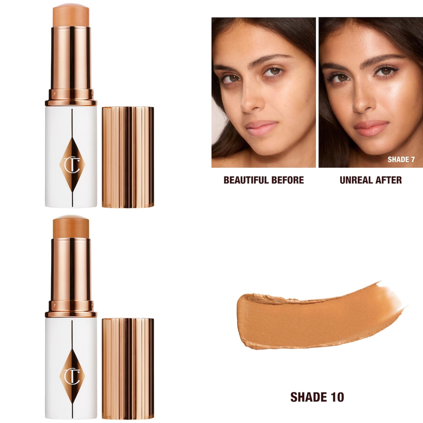 Unreal Skin Sheer Glow Tint – Fond de teint stick hydratant