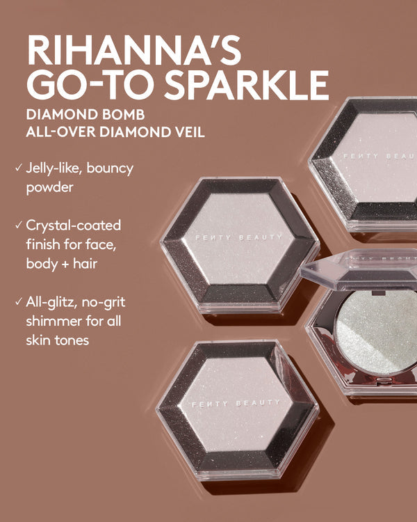 FENTY BEAUTY - DIAMOND BOMB ALL-OVER DIAMOND VEIL