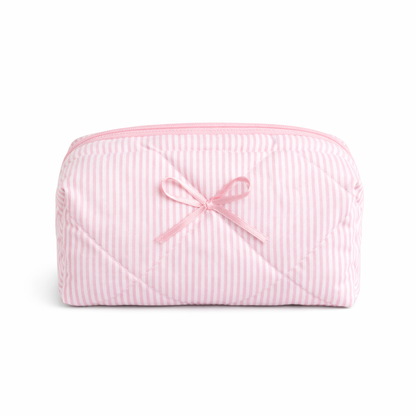 Trousse Matelassée Rose