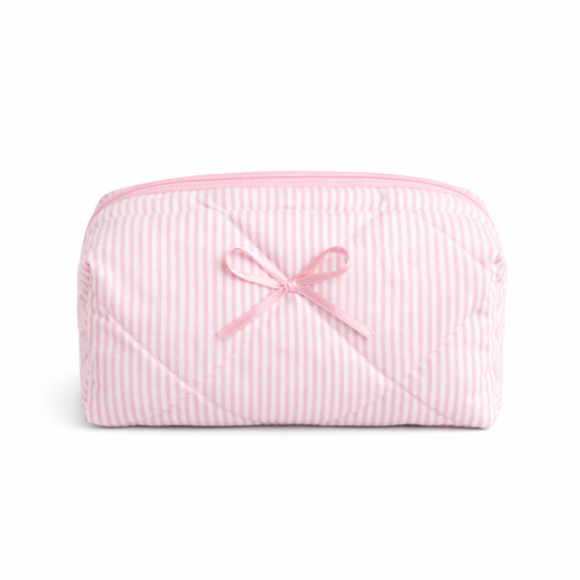 Trousse Matelassée Rose
