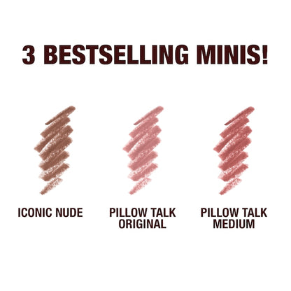 Mini Iconic Lip Cheat Lip Liner Trio – Coffret 3 crayons contour lèvres mini