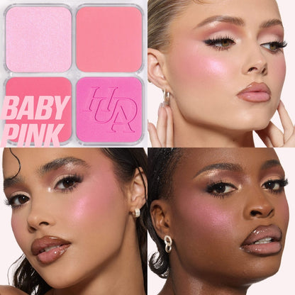 Blush Filter Blurring Blushlighters Palette – Palette blush & enlumineur poudre