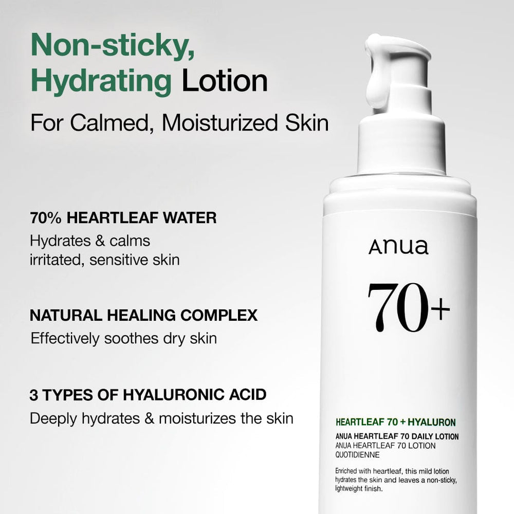ANUA – Heartleaf 70% Daily Lotion