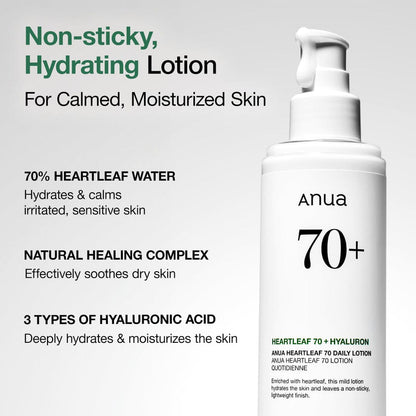 ANUA – Heartleaf 70% Daily Lotion