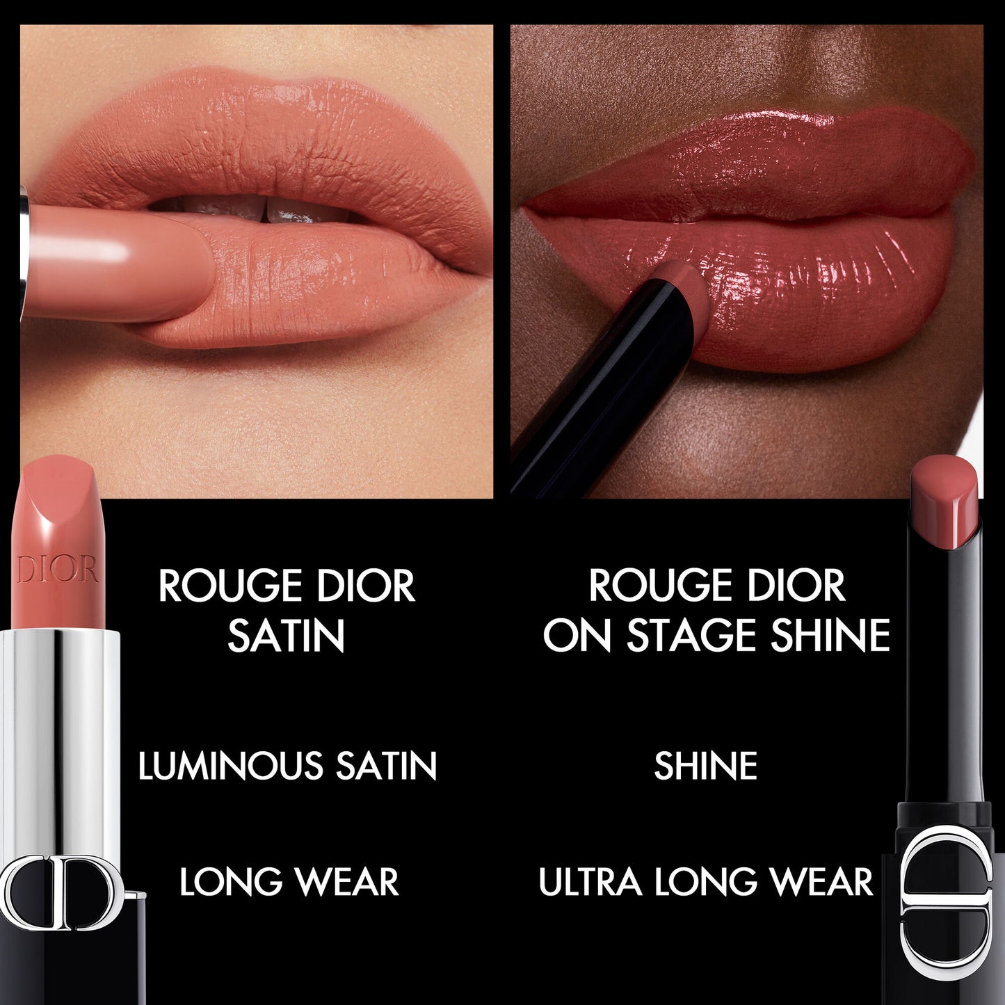 Rouge Dior On Stage – Rouge à lèvres longue tenue brillant