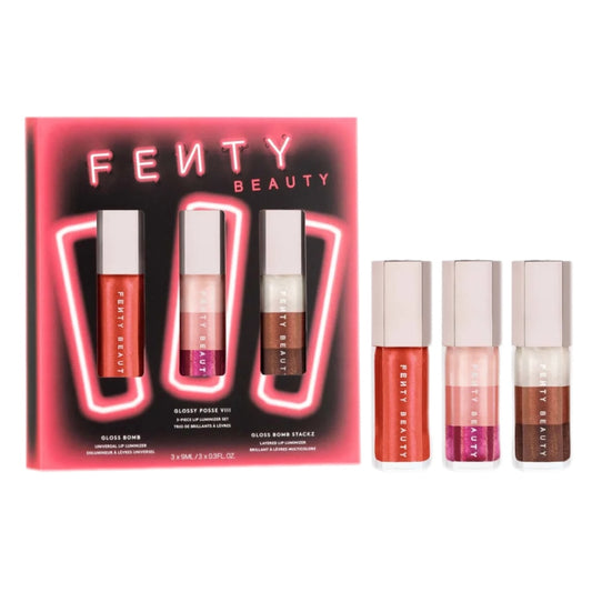 Glossy Posse VIII – Coffret 3 gloss lèvres