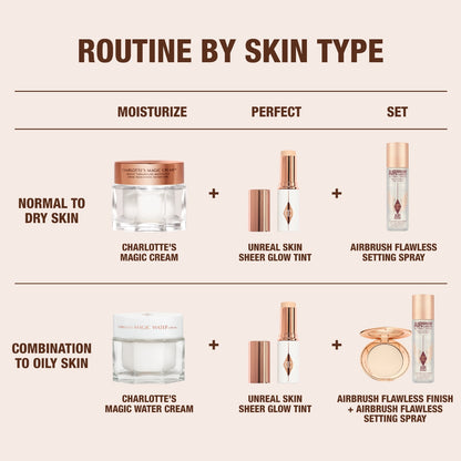 Unreal Skin Sheer Glow Tint – Fond de teint stick hydratant