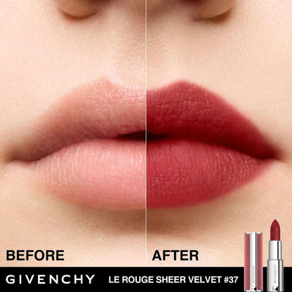 GIVENCHY – Le Rouge Sheer Velvet