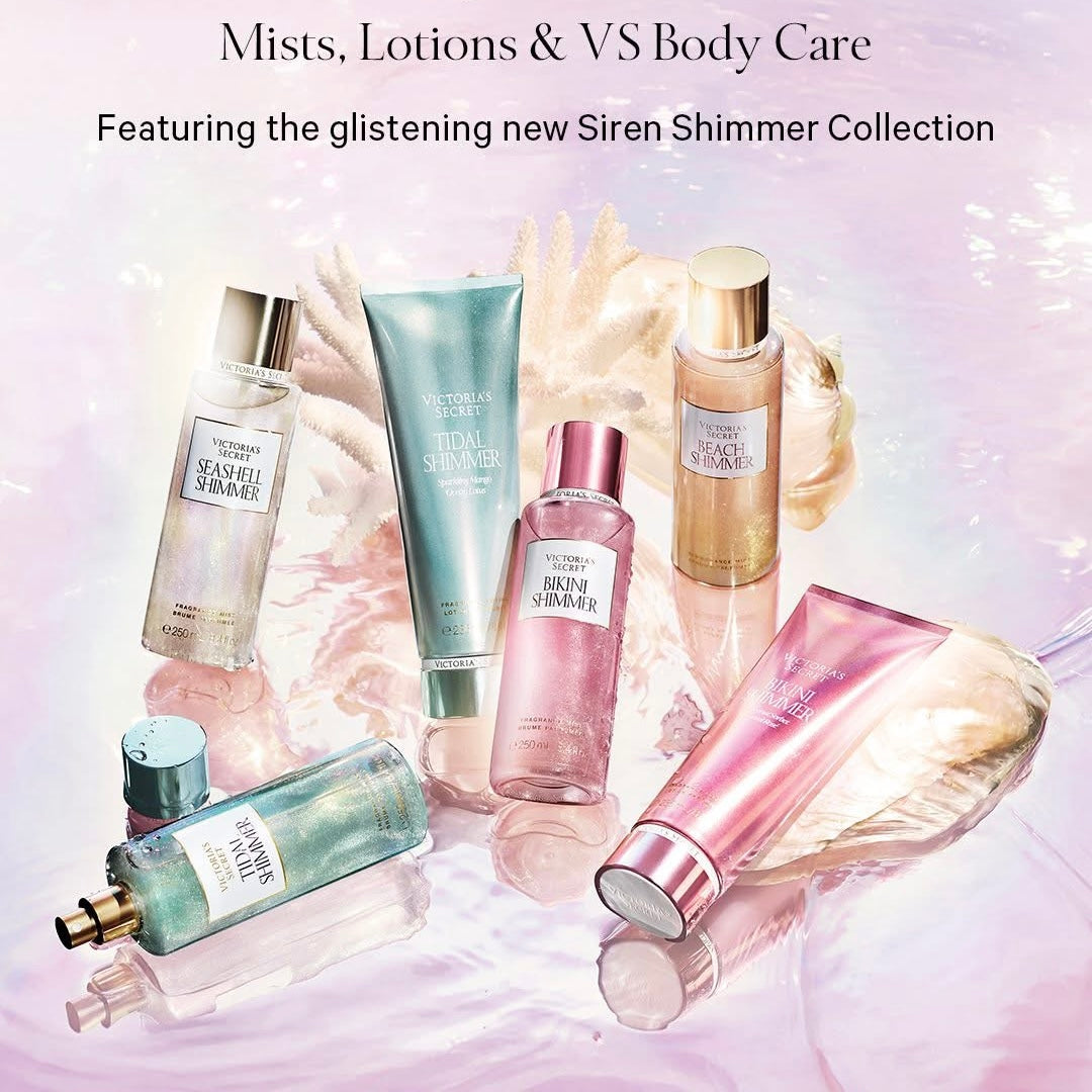 The Siren Collection – Brumes parfumées shimmer