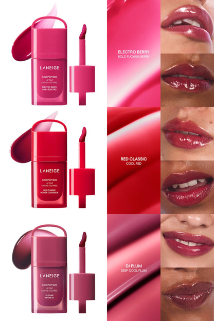 JuicePop Box Hydrating & Lightweight Oil Lip Tint – Teinte lèvres huile hydratante