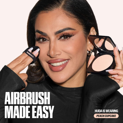 Easy Bake Airbrush Matte Pressed Setting Powder – Poudre pressée fixante airbrush matte
