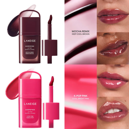 JuicePop Box Hydrating & Lightweight Oil Lip Tint – Teinte lèvres huile hydratante