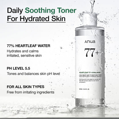 ANUA – Heartleaf 77% Soothing Toner