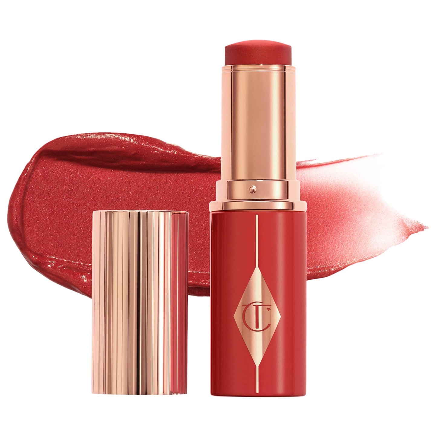 Unreal Lip + Cheek Glow Blush Stick with Hyaluronic Acid