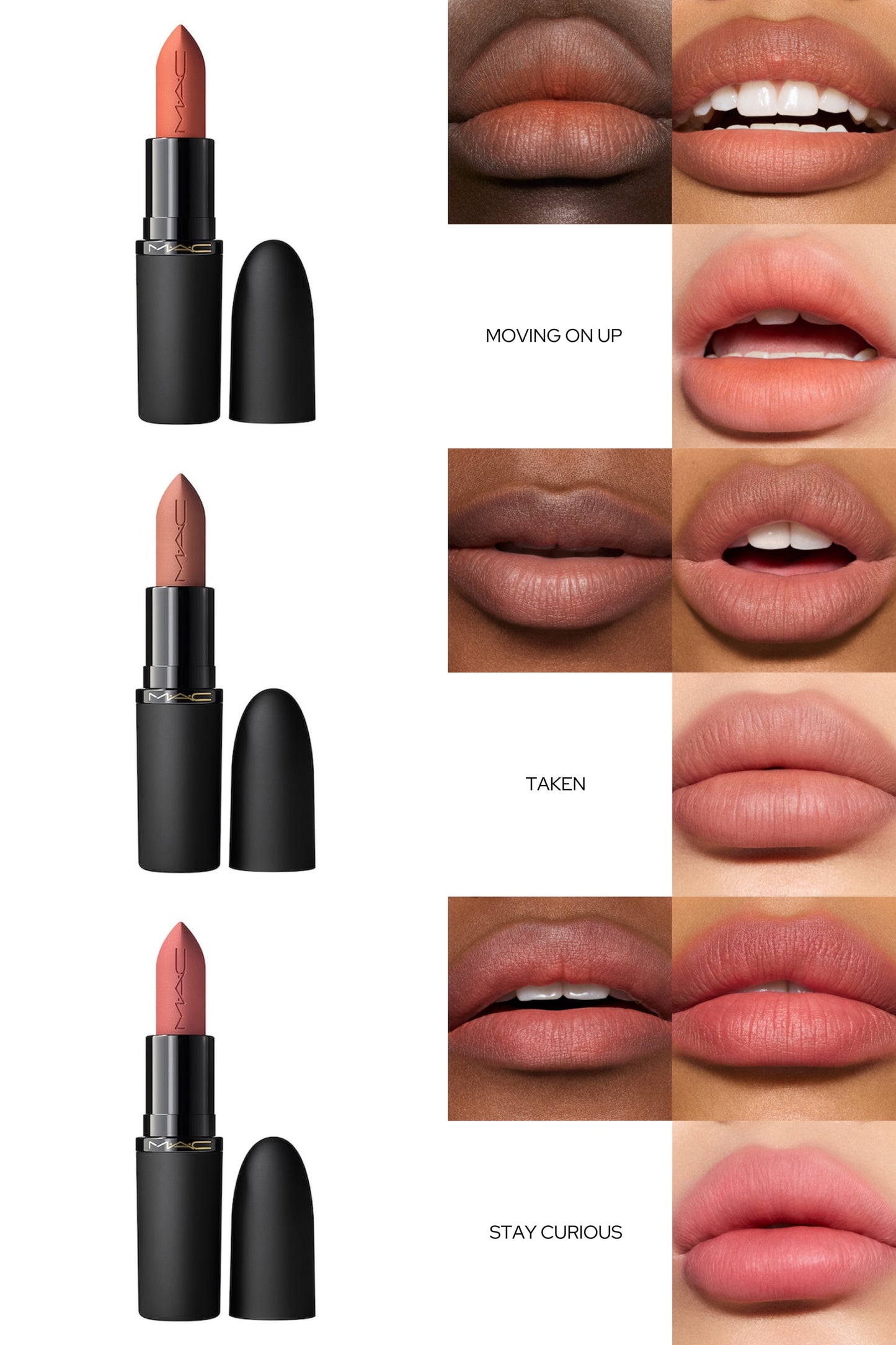 MAC POWDER KISS HAZY MATTE LIPSTICK