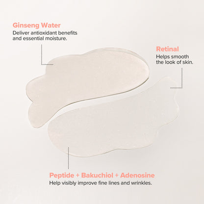 Revive Under Eye Patches for Wrinkles (Ginseng + Retinal)