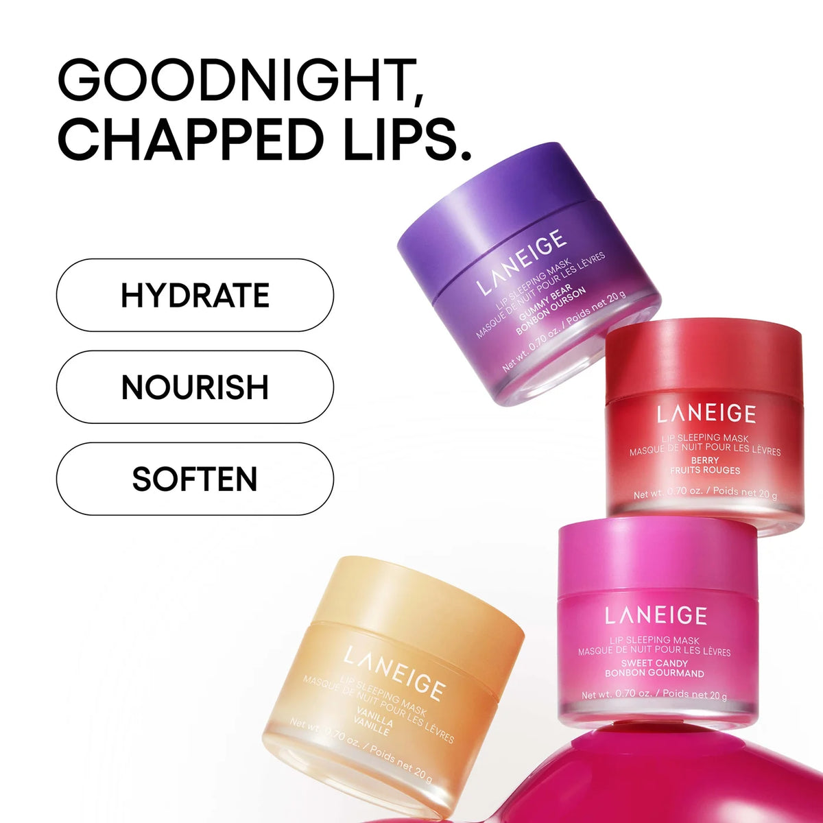 Lip Sleeping Mask – Masque lèvres de nuit nourrissant et hydratant