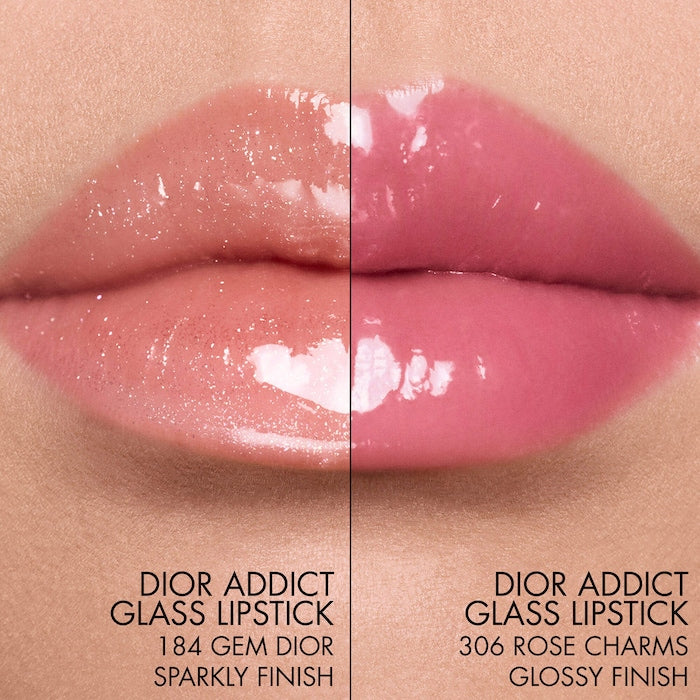 Dior Addict Glass Lipstick – Rouge à lèvres gloss ultra-brillant hydratant