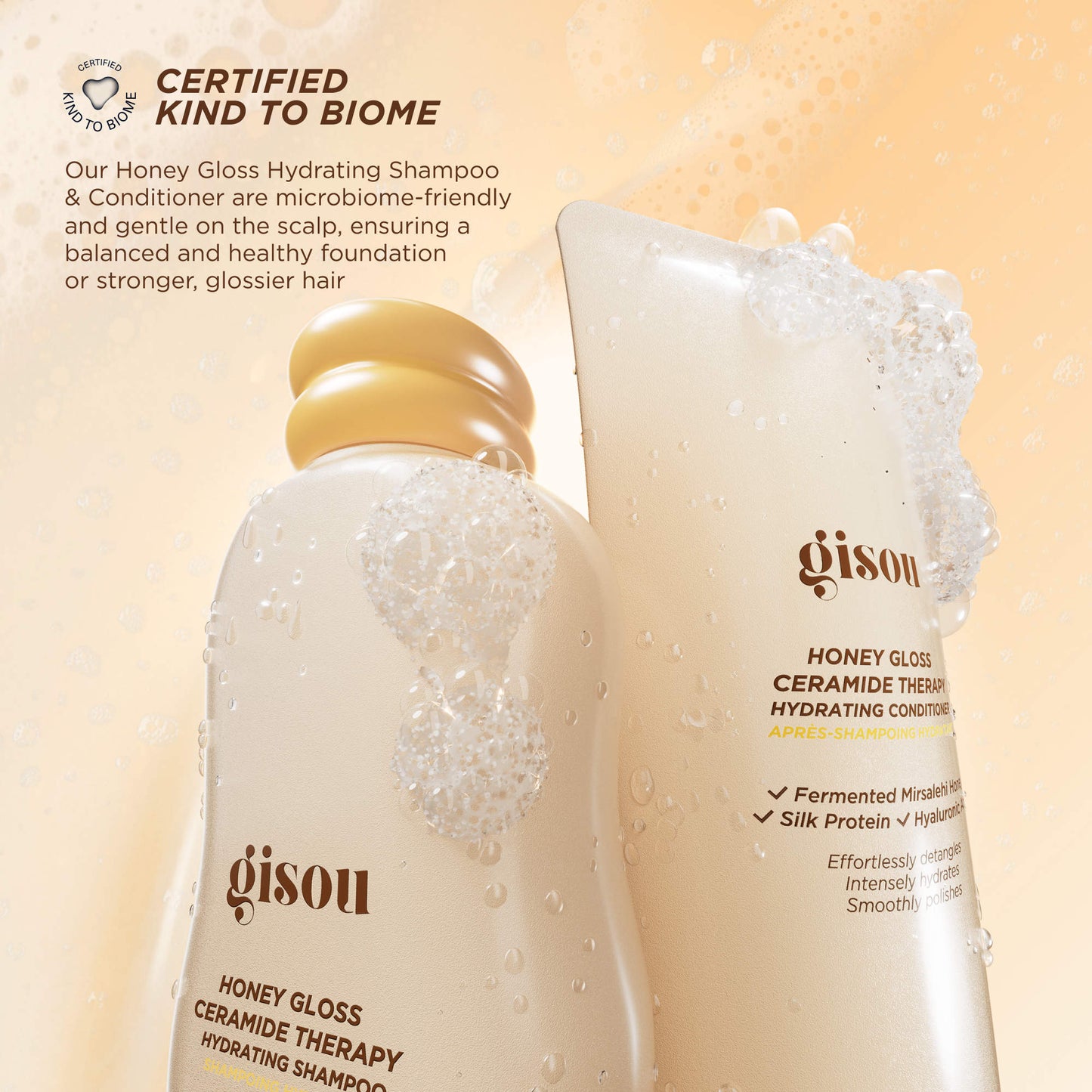 Gisou – Honey Gloss Ceramide Therapy Hydrating Shampoo