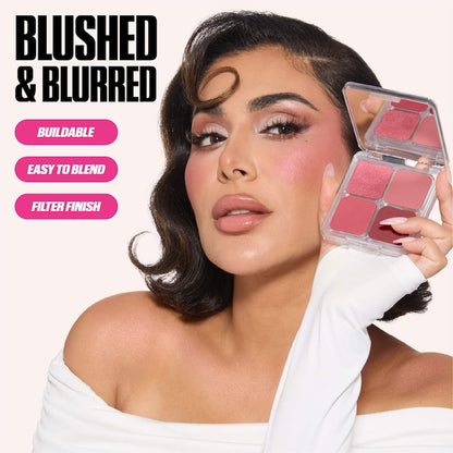 Blush Filter Blurring Blushlighters Palette – Palette blush & enlumineur poudre