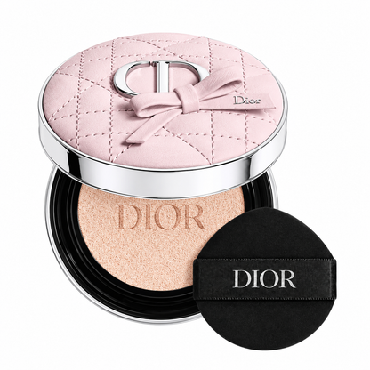 Dior Forever Cushion Pink Bow & Dior Forever Skin Glow Cushion – Étui couture et recharge fond de teint cushion