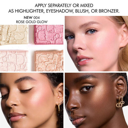 Backstage Glow Maximizer Face Palette 004 Rose Gold Glow