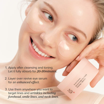 Revive Under Eye Patches for Wrinkles (Ginseng + Retinal)