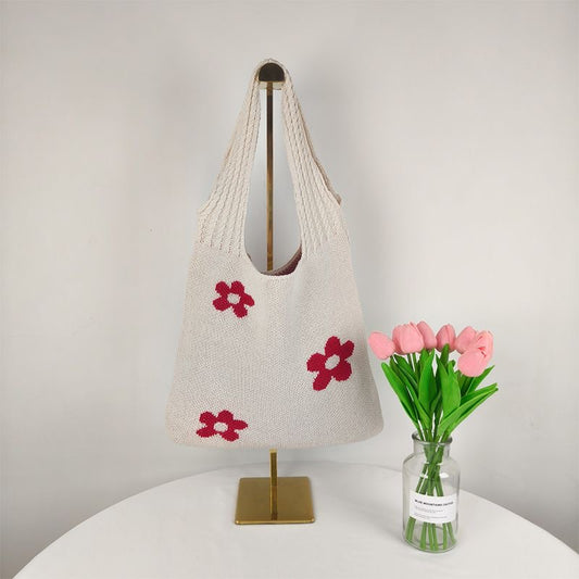 FLOWER CROCHET BAG