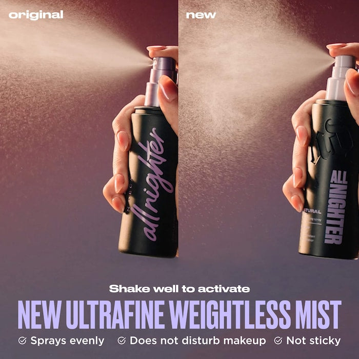 URBAN DECAY – All Nighter Makeup Setting Spray (Natural Finish)