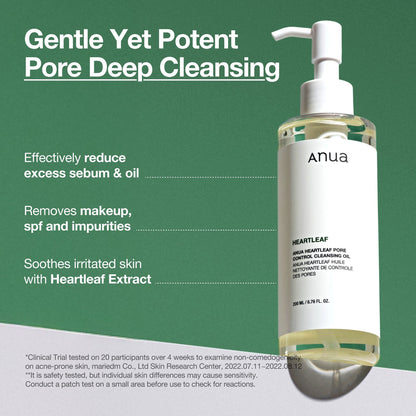 Heartleaf Pore Control Cleansing Oil